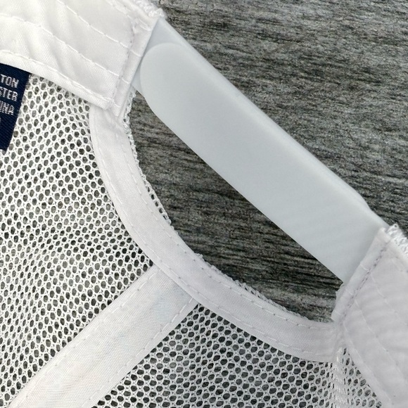 Cohutta Knife Co. GA US Patch Mesh Snap Back Hat Cap Outdoor OSFA White Tan - Picture 9 of 13